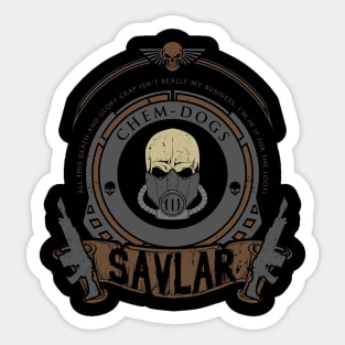 SAVLAR - CREST EDITION Sticker